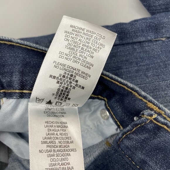 Levi’s 550 Jeans Relaxed Tapered Leg Denim Kids Youth 14R 27x27 - Picture 6 of 10